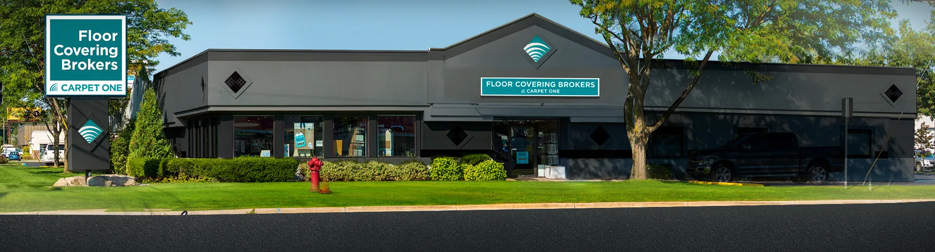 Floor Covering Broker's Storefront